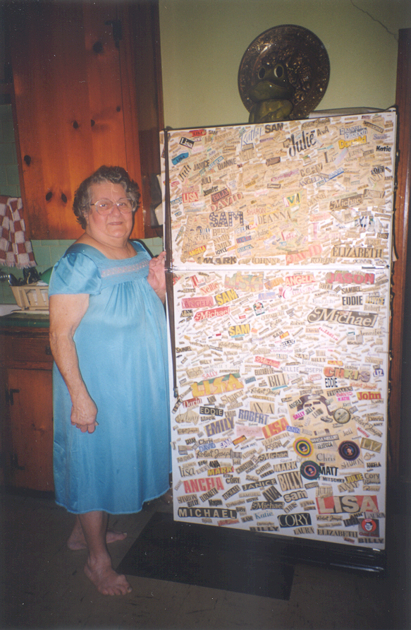 Nellie and Refrigerator