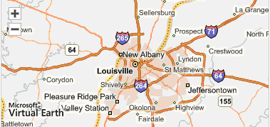 location of Louisville KY