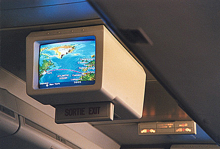 Monitor on Royal Air Maroc