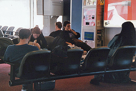 Waiting in NY Airport